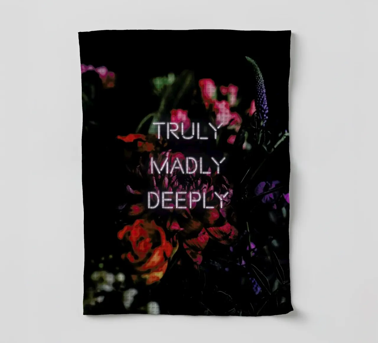 Truly Madly Deeply canovaccio da cucina da Oh Darling