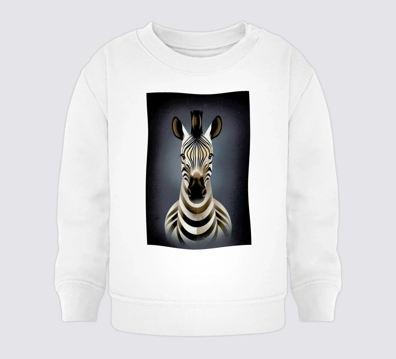 Zebra II felpa neonato da Dieter Braun