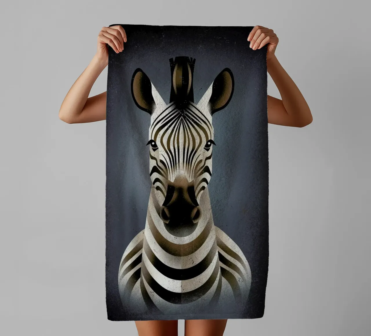 Zebra II asciugamano da bagno da Dieter Braun