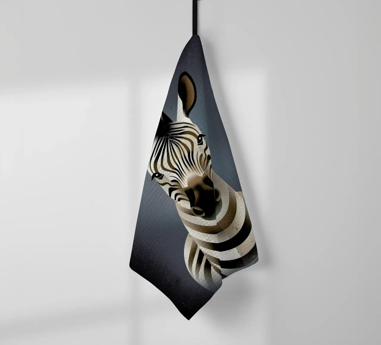 Zebra II canovaccio da cucina da Dieter Braun