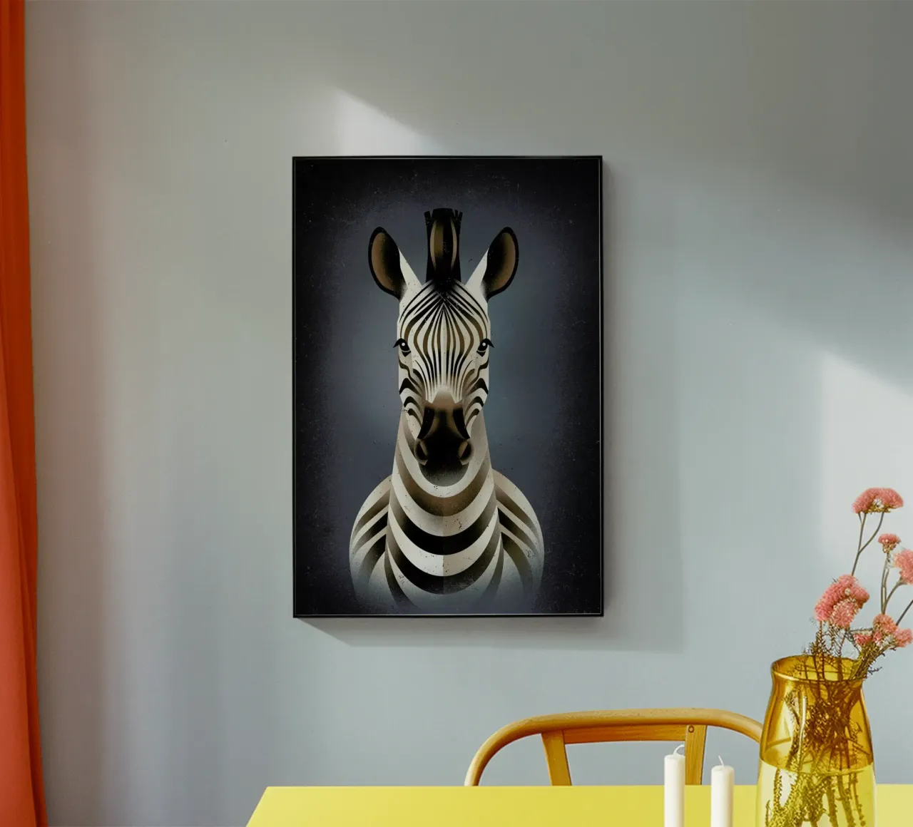 Zebra II plexiglass da Dieter Braun