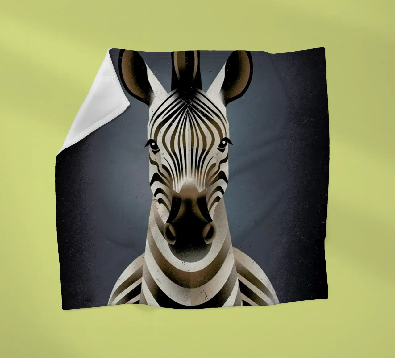 Zebra II coperta in pile da Dieter Braun