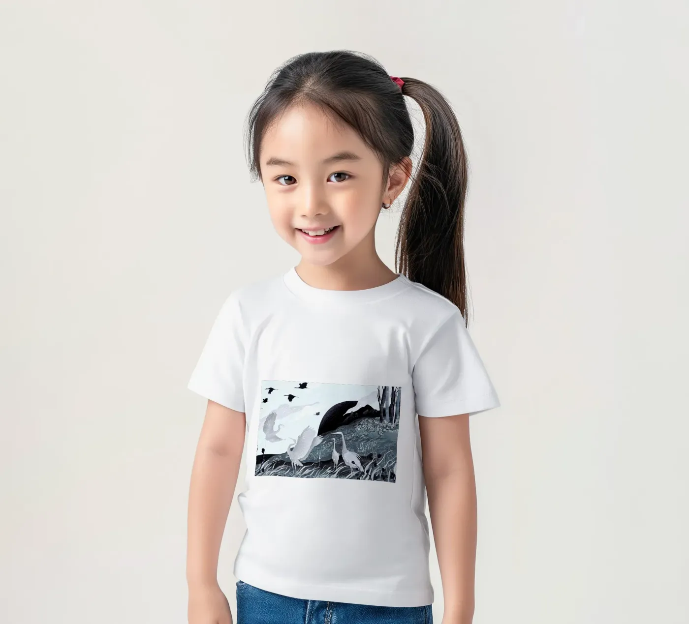 Winter kinder t-shirt van Amalia Restrepo