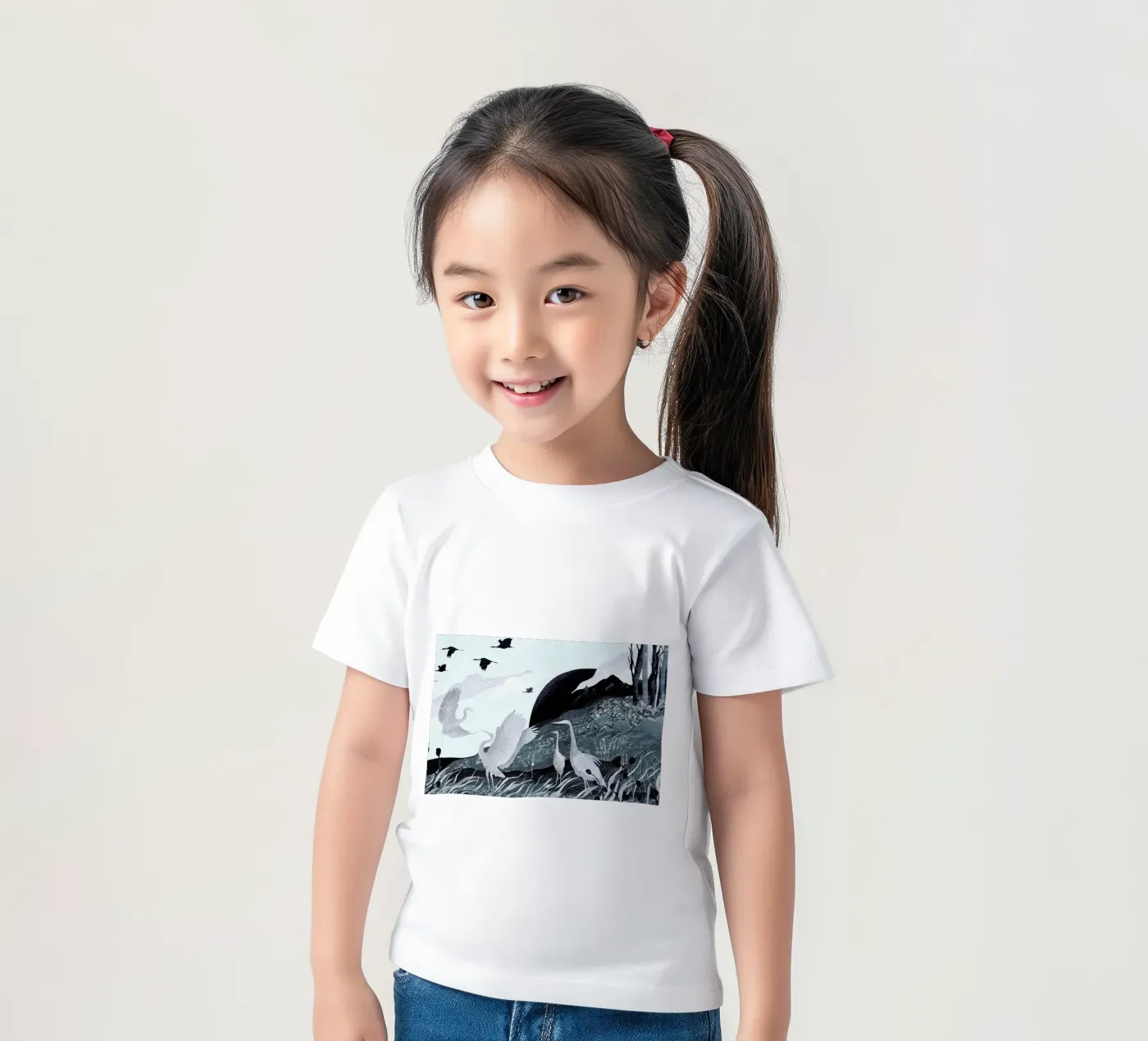 Winter kinder t-shirt van Amalia Restrepo