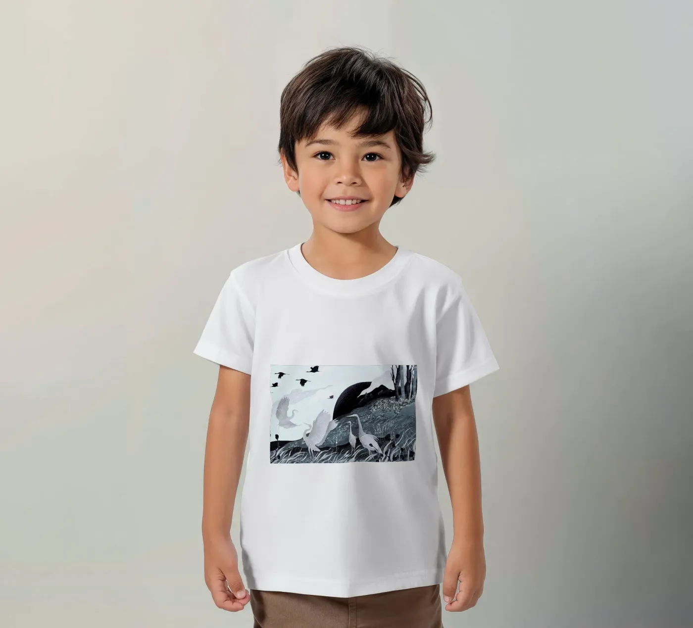 Winter kinder t-shirt van Amalia Restrepo