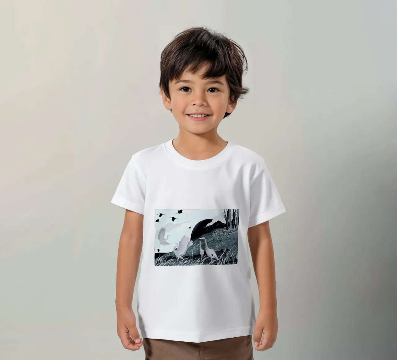 Winter t-shirt bambini da Amalia Restrepo