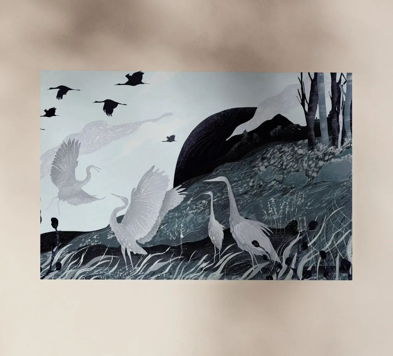 Winter pellicola backlit da Amalia Restrepo