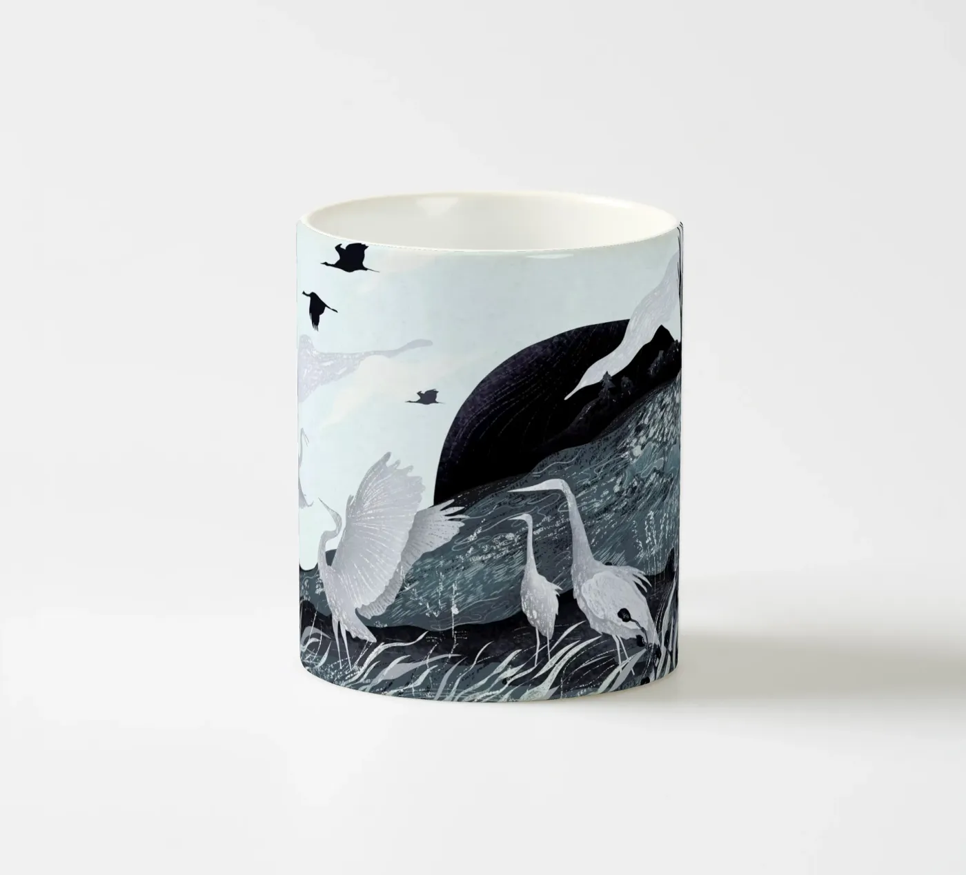 Winter tazza in ceramica da Amalia Restrepo