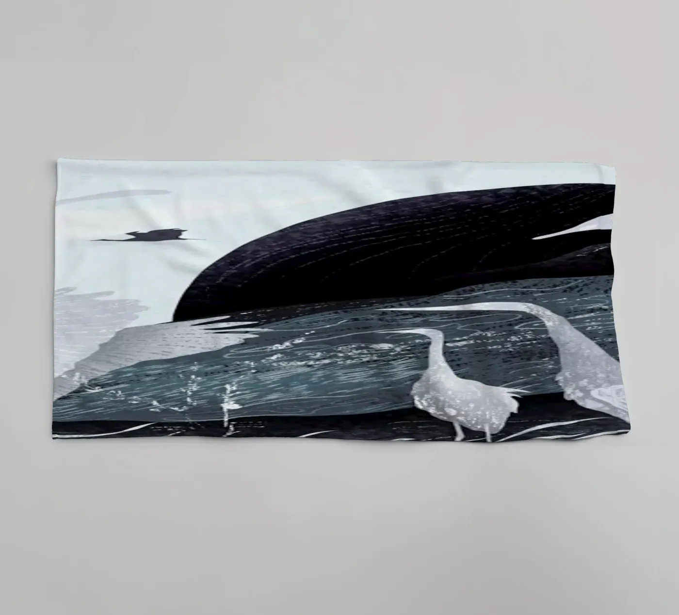 Winter badhanddoek van Amalia Restrepo