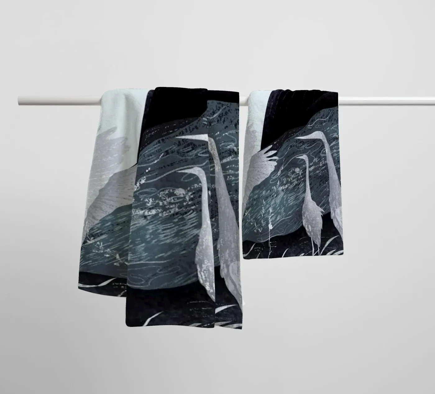 Winter badhanddoek van Amalia Restrepo