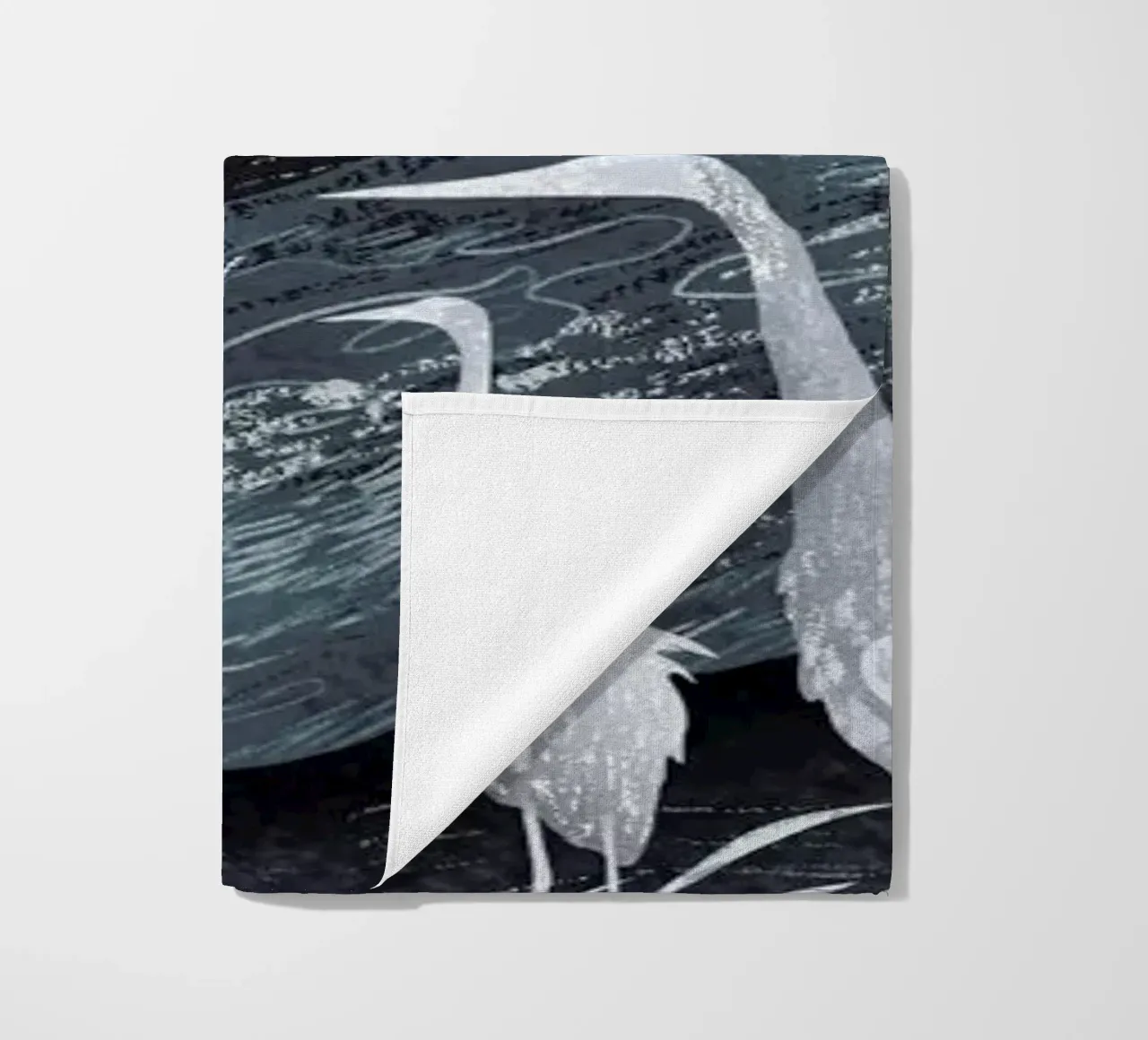 Winter beach towel by Amalia Restrepo