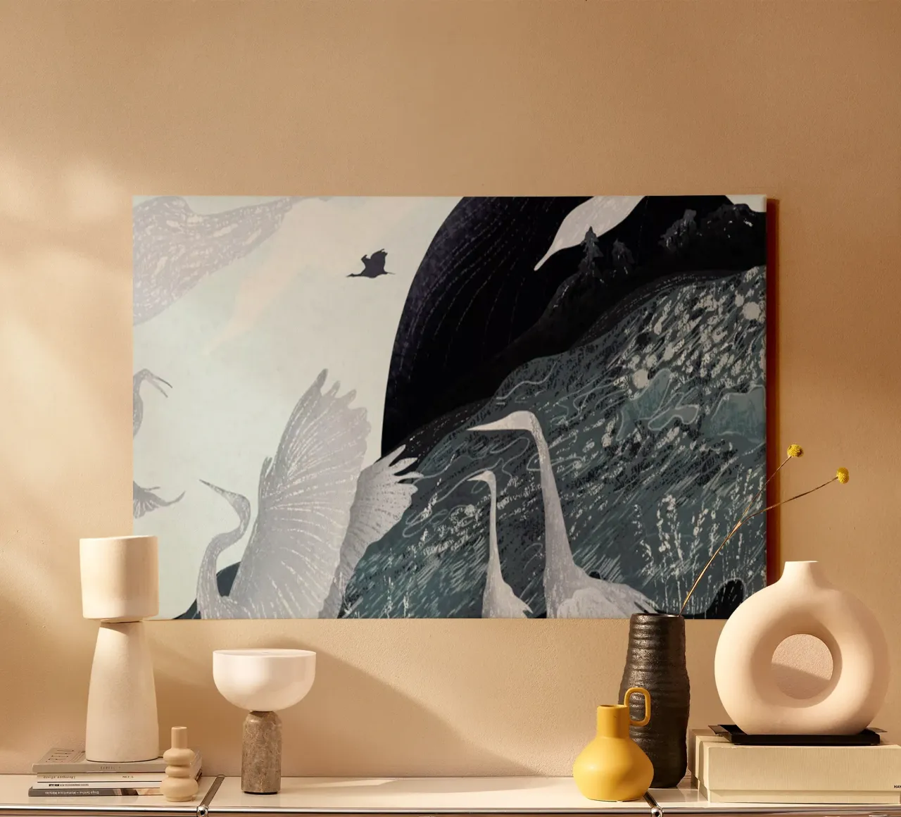 Winter tela da Amalia Restrepo