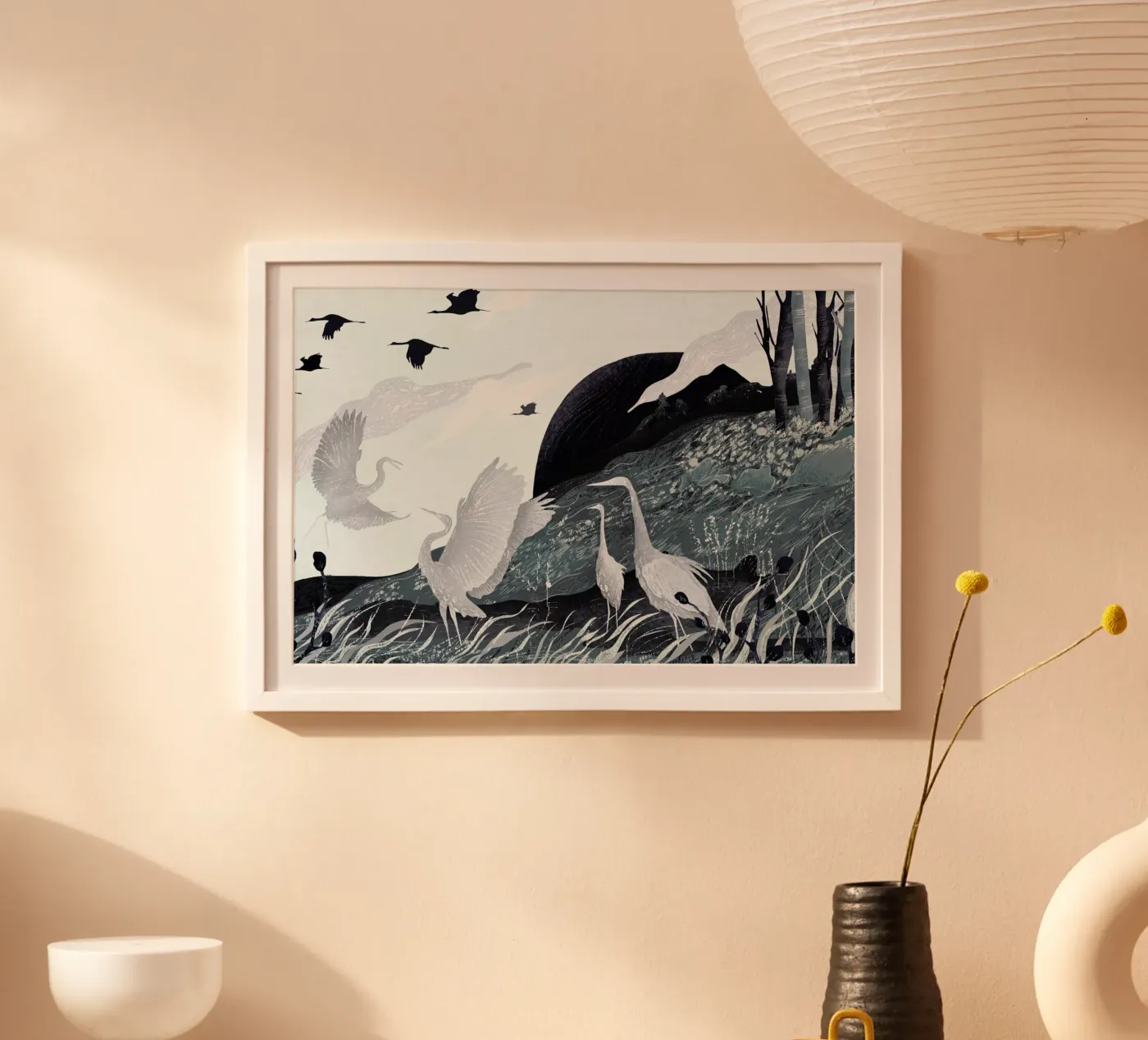 Winter Poster von Amalia Restrepo
