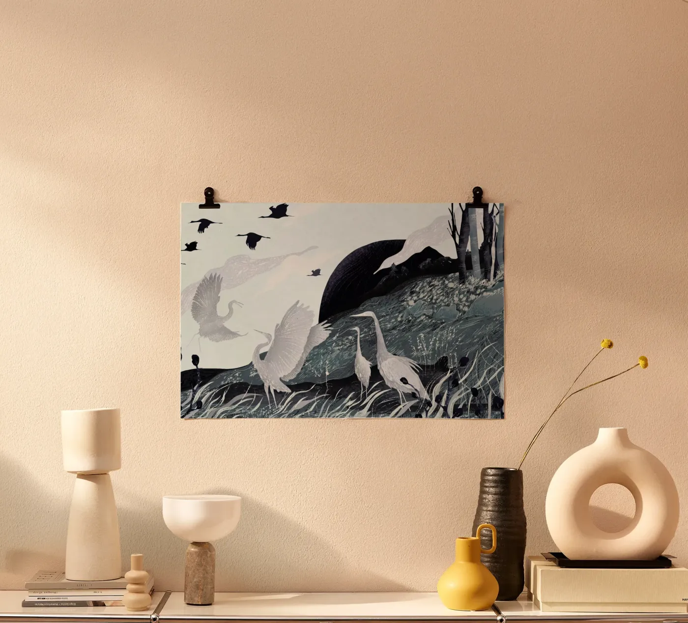 Winter Poster von Amalia Restrepo