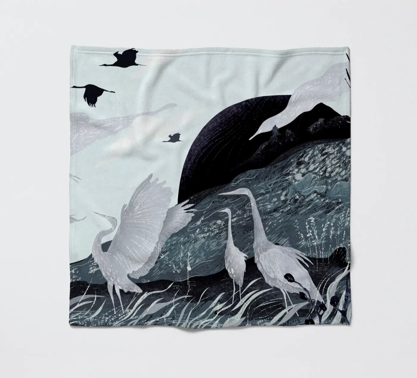 Winter Fleecedecke von Amalia Restrepo