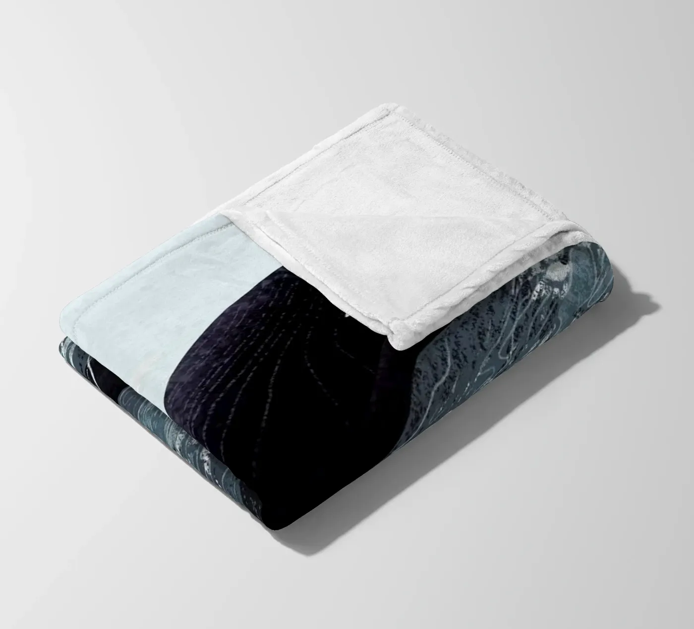 Winter fleece blanket by Amalia Restrepo