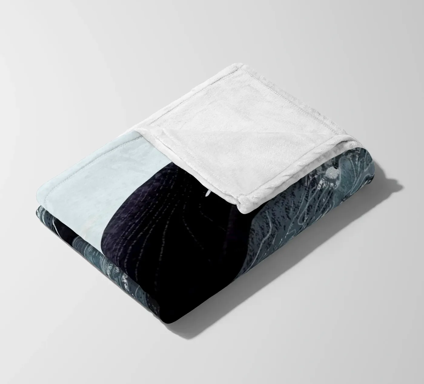 Winter fleece blanket by Amalia Restrepo