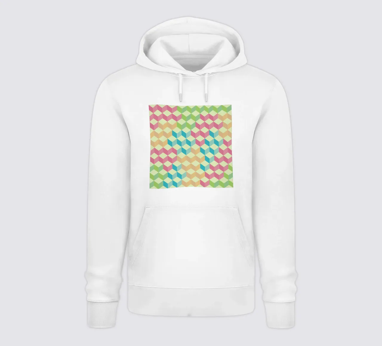 SugarCubes Geometric Pattern felpa con cappuccio da Tobe Fonseca