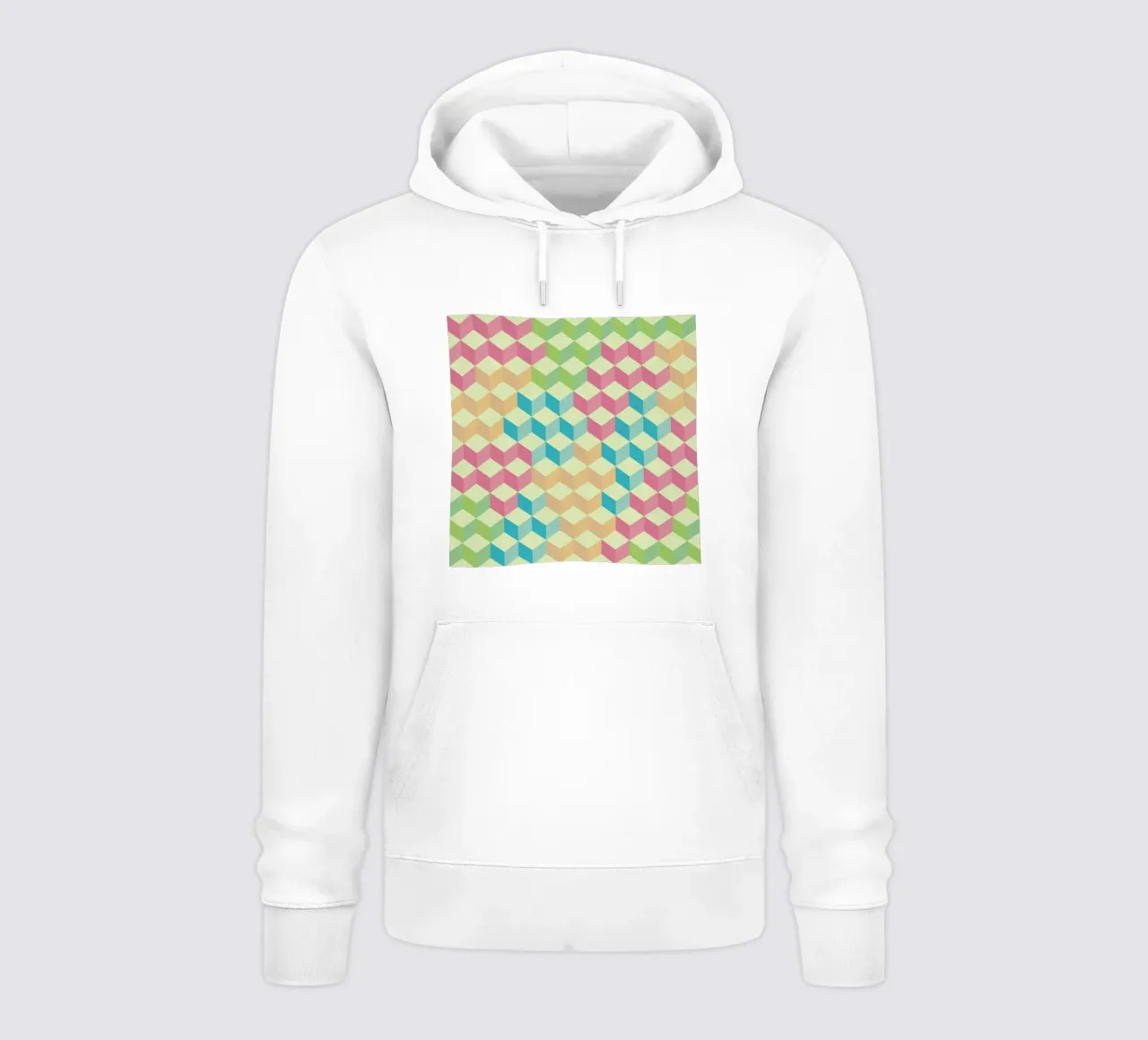 SugarCubes Geometric Pattern Hoodie von Tobe Fonseca