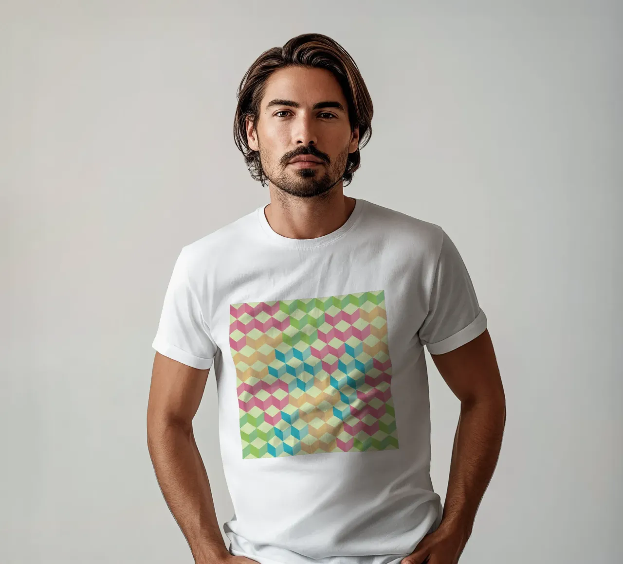 SugarCubes Geometric Pattern t-shirt da Tobe Fonseca