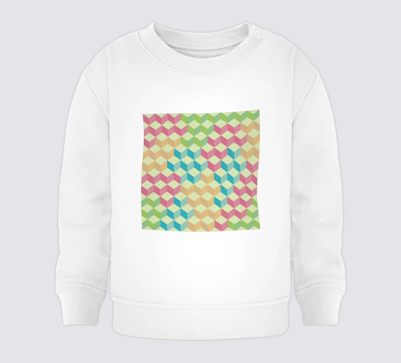 SugarCubes Geometric Pattern felpa neonato da Tobe Fonseca