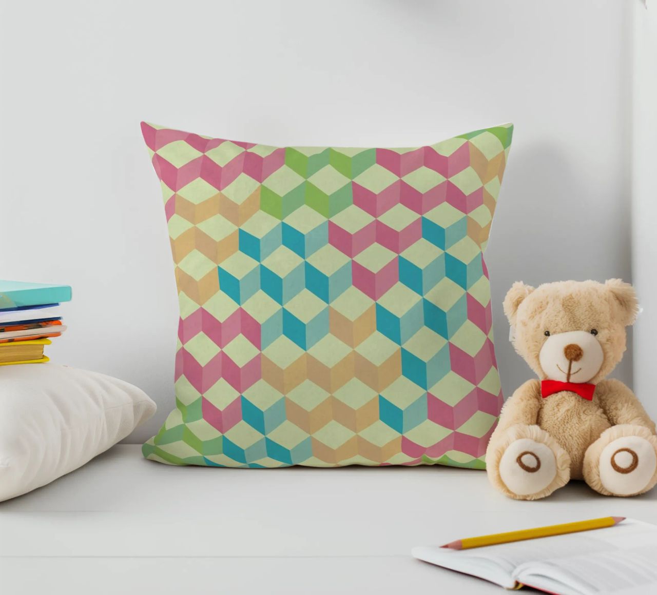 SugarCubes Geometric Pattern cuscino da Tobe Fonseca