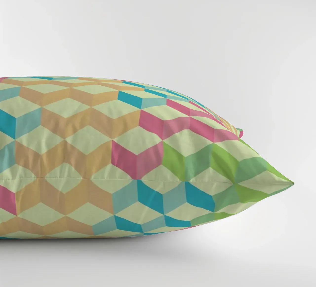 SugarCubes Geometric Pattern decorative cushion by Tobe Fonseca
