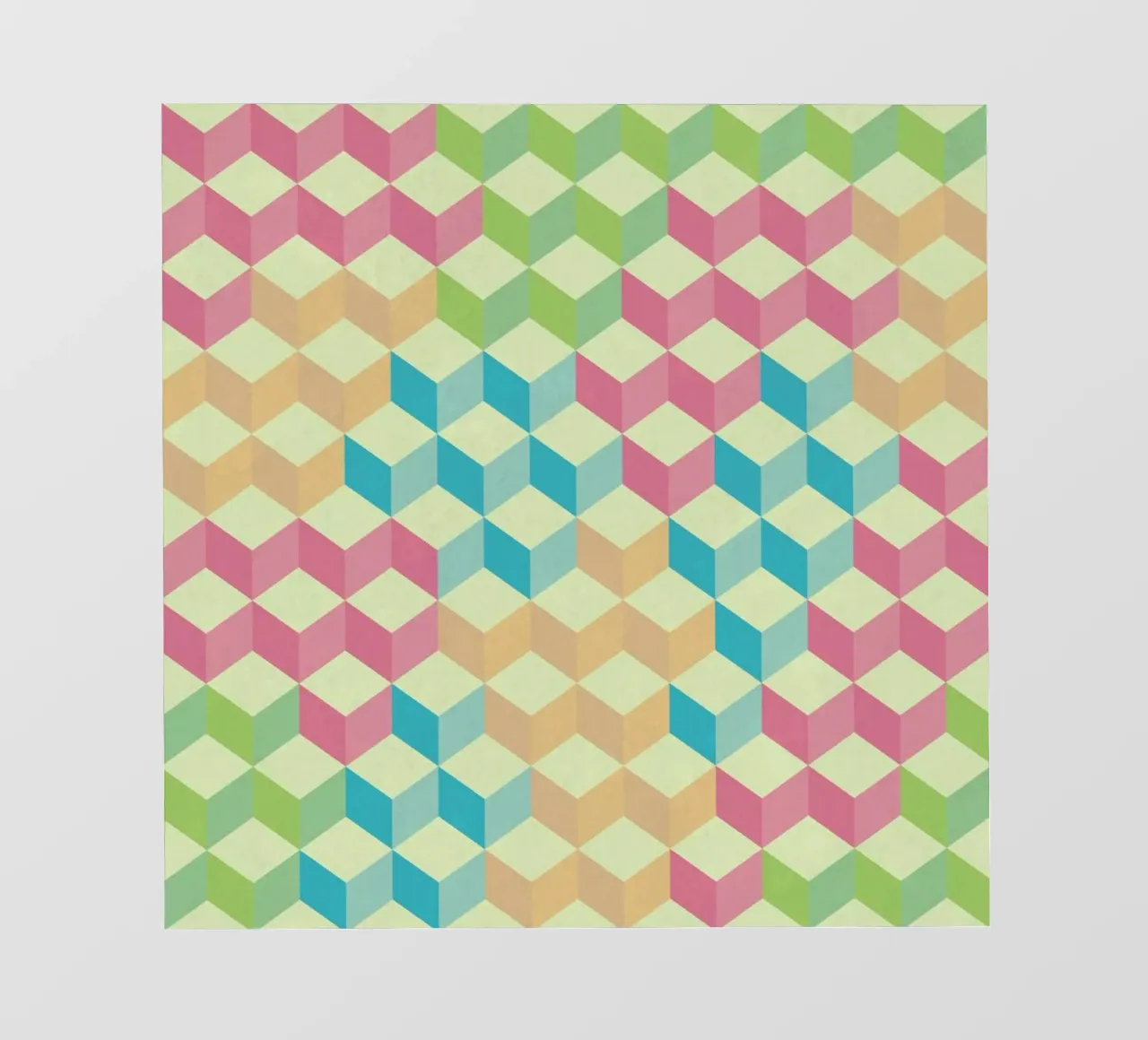 SugarCubes Geometric Pattern Backlit Folie von Tobe Fonseca