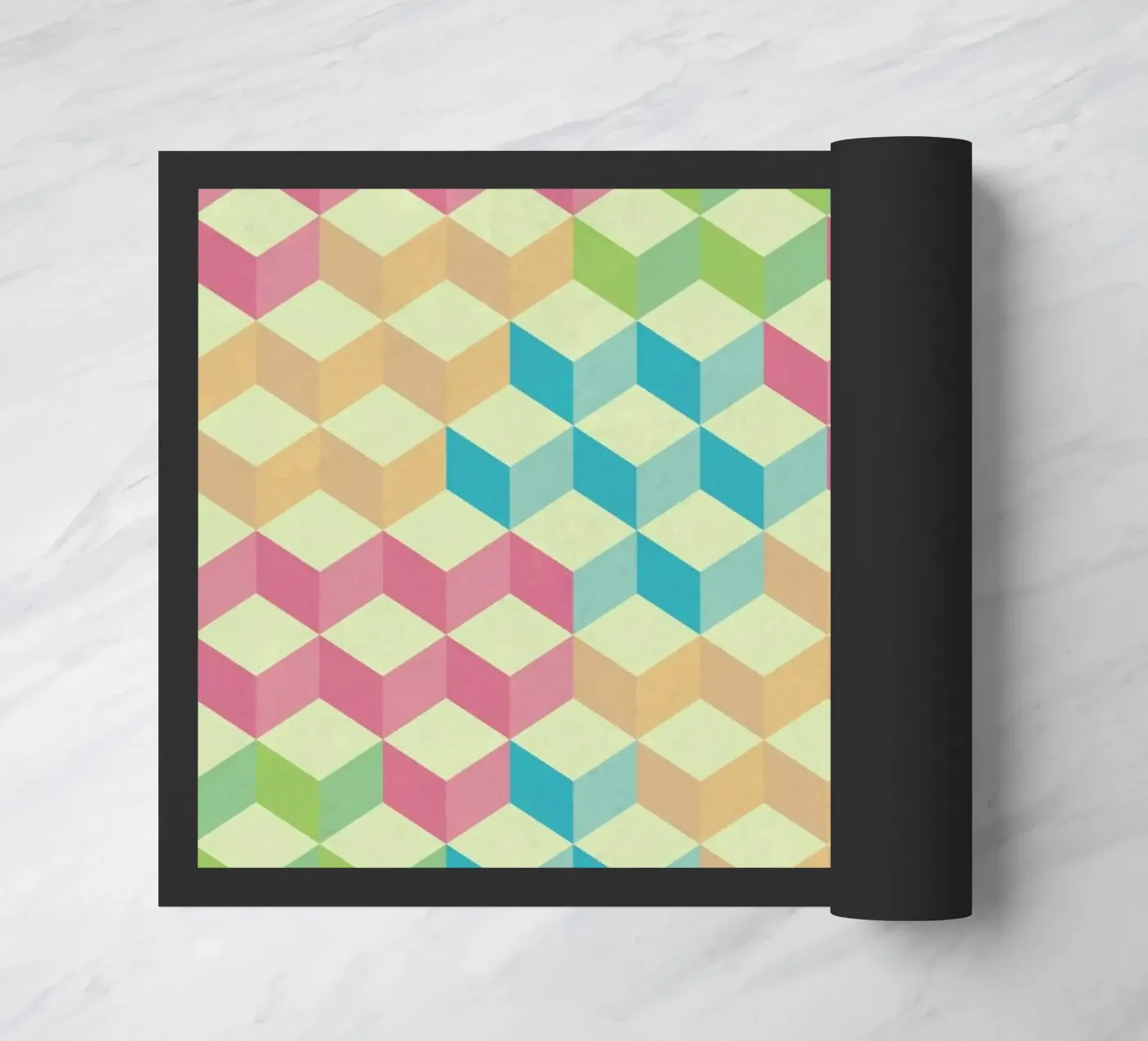 SugarCubes Geometric Pattern deurmat van Tobe Fonseca
