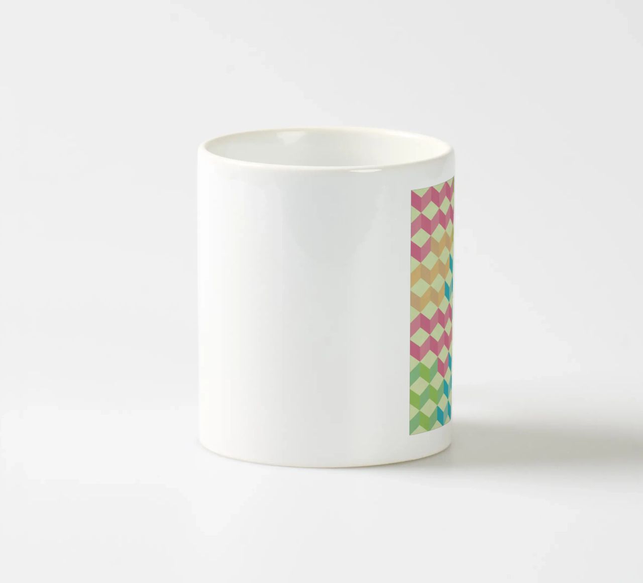 SugarCubes Geometric Pattern tazza in ceramica da Tobe Fonseca