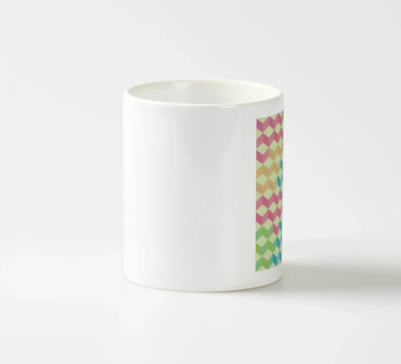 SugarCubes Geometric Pattern ceramic mug by Tobe Fonseca