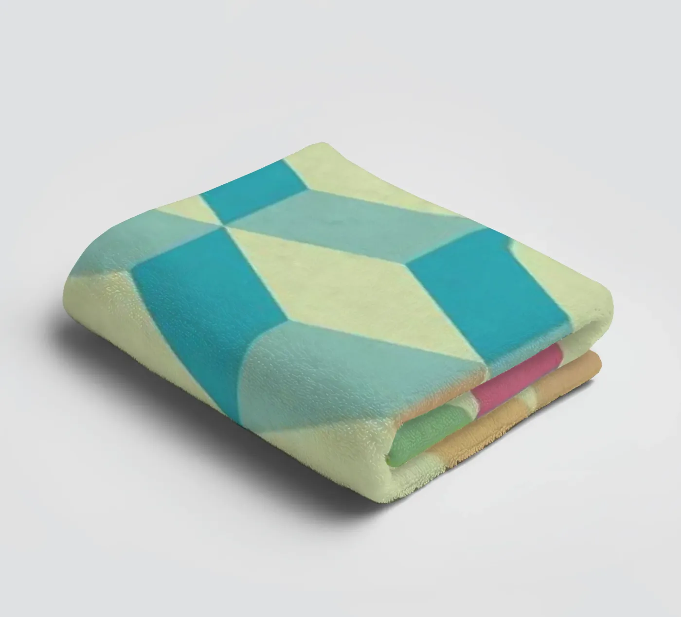 SugarCubes Geometric Pattern badhanddoek van Tobe Fonseca