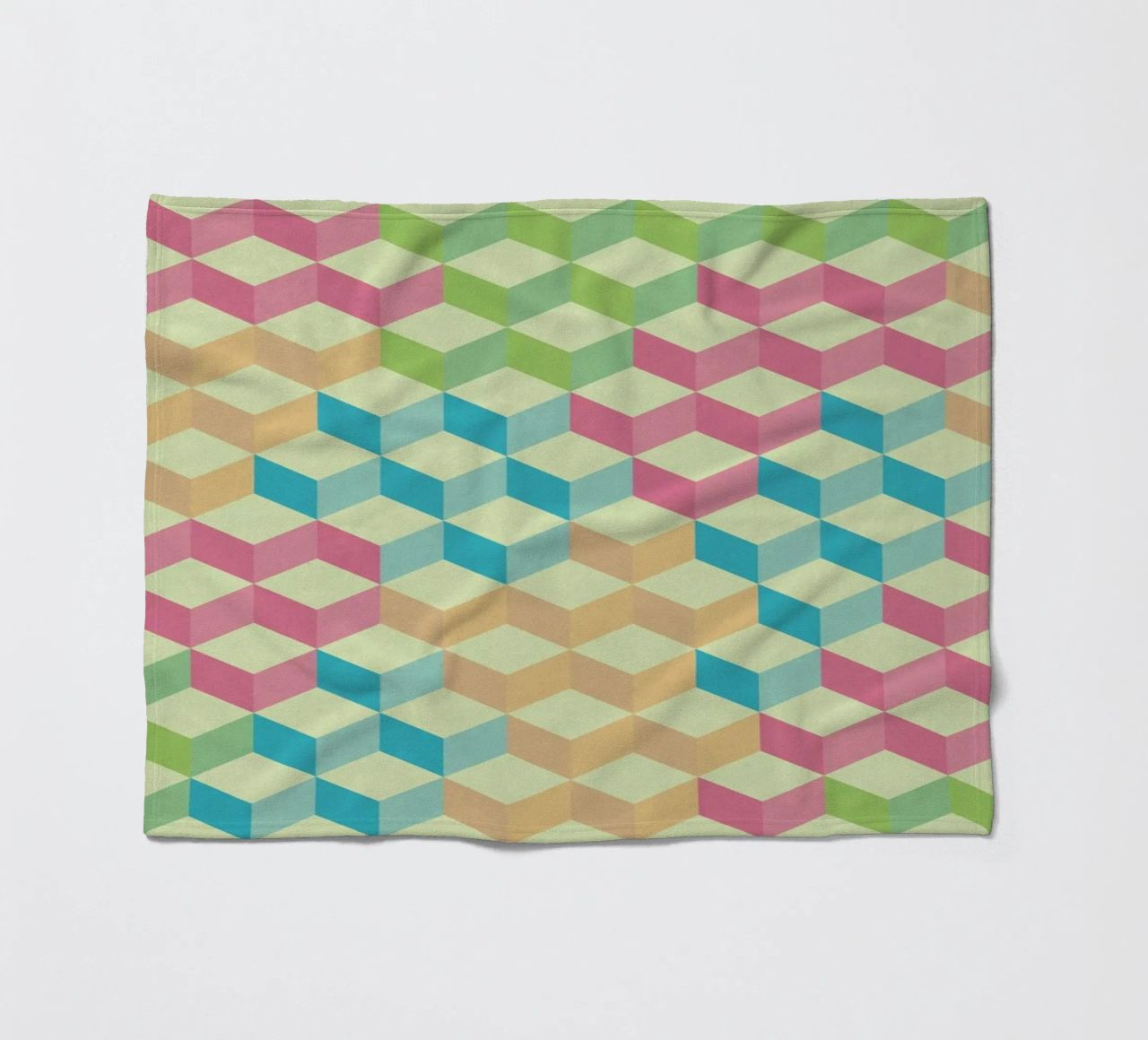 SugarCubes Geometric Pattern coperta in pile da Tobe Fonseca