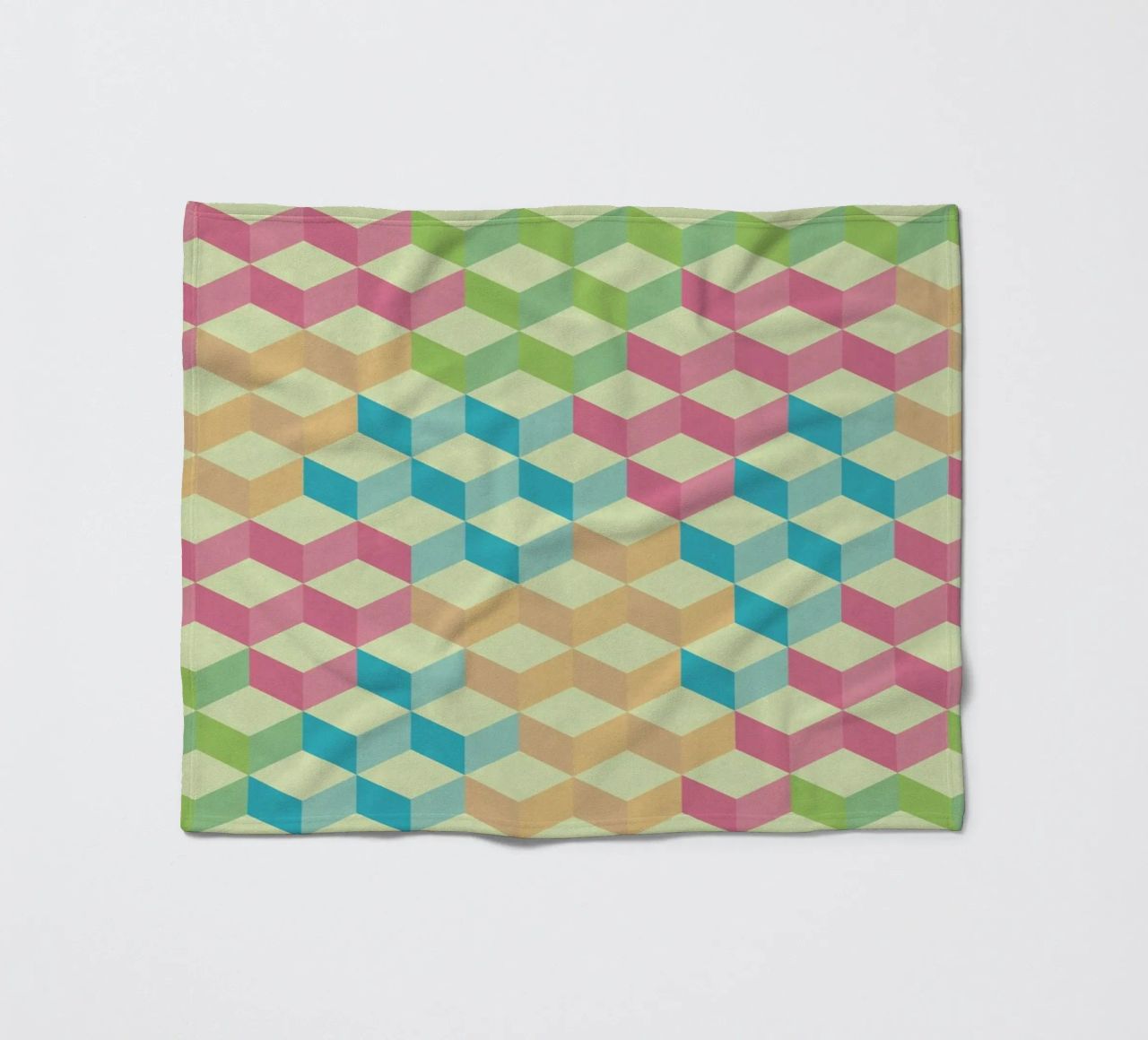 SugarCubes Geometric Pattern coperta in pile da Tobe Fonseca