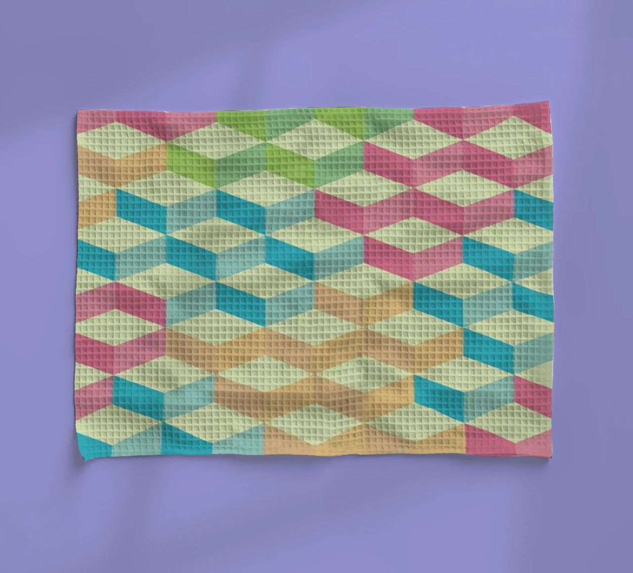 SugarCubes Geometric Pattern torchon de Tobe Fonseca