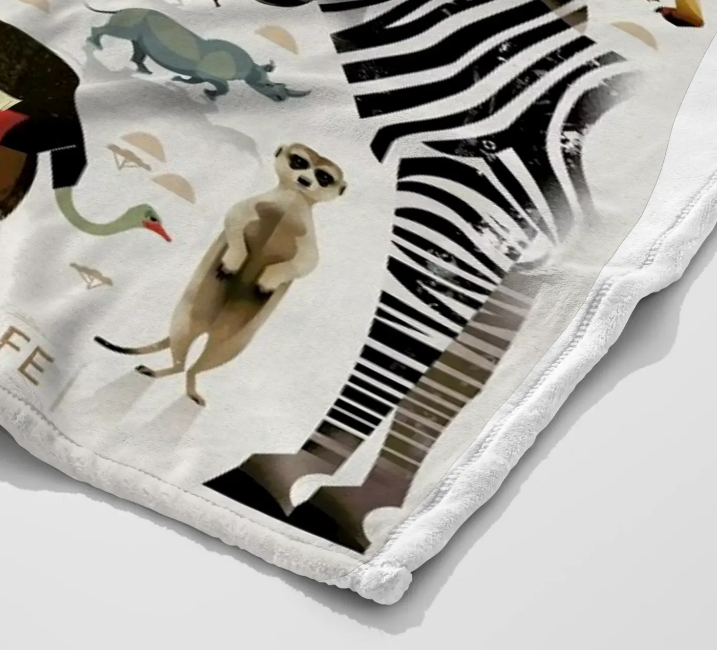 Afrika Fleecedecke von Dieter Braun