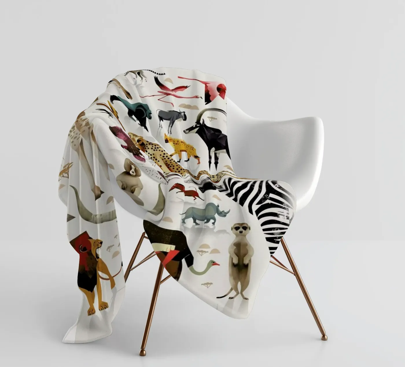 Afrika coperta in pile da Dieter Braun