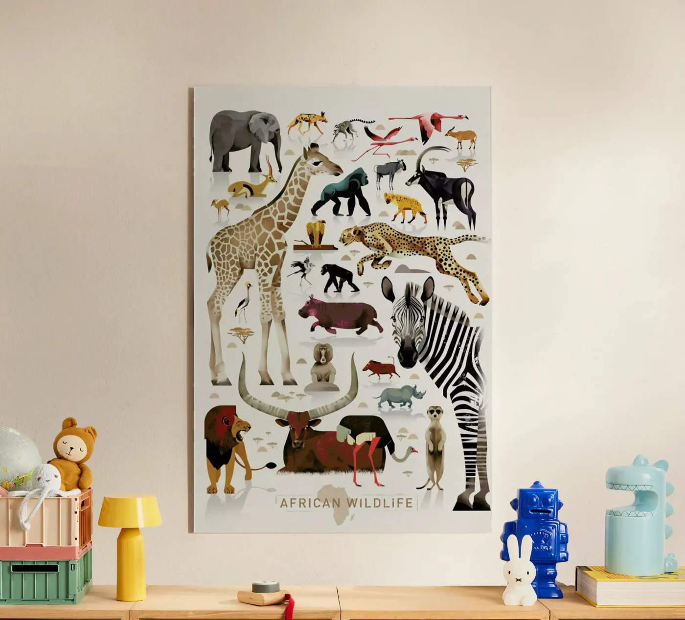 Afrika Acryl-Glas von Dieter Braun