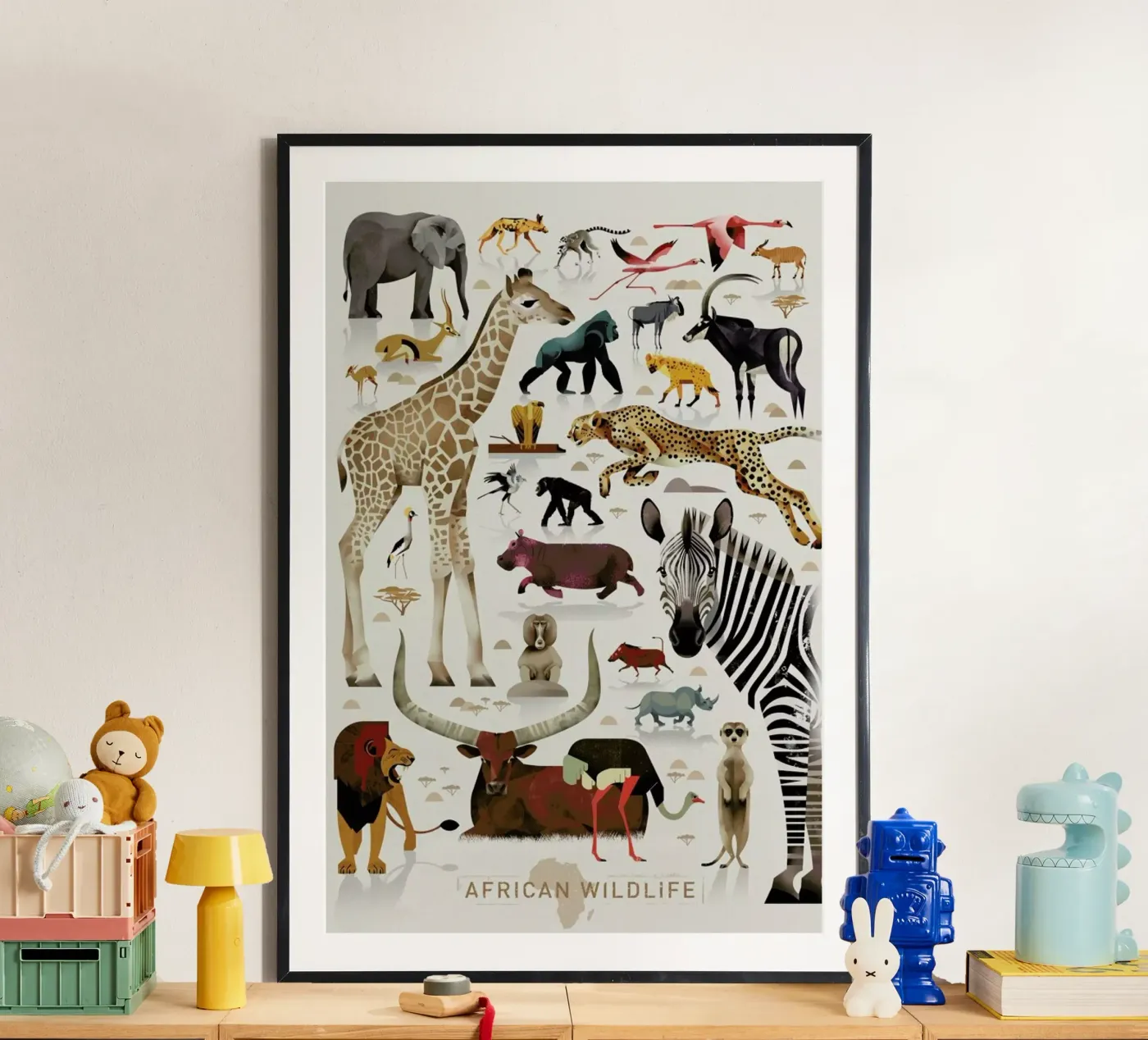 Afrika poster van Dieter Braun