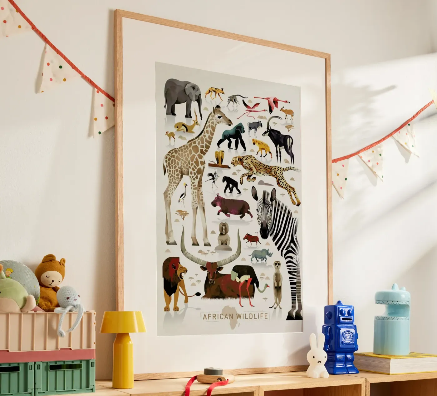 Afrika poster van Dieter Braun