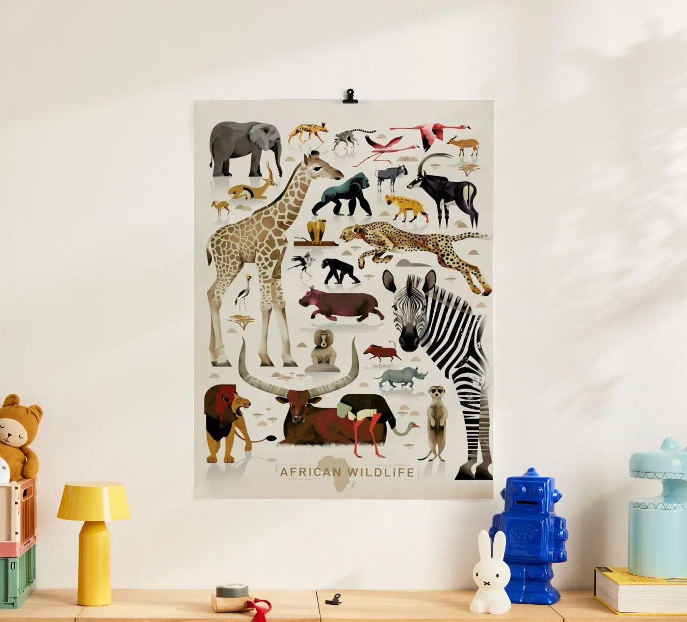 Afrika poster van Dieter Braun