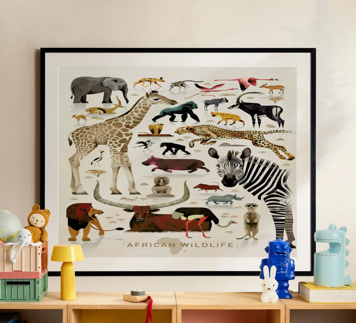 Afrika poster van Dieter Braun