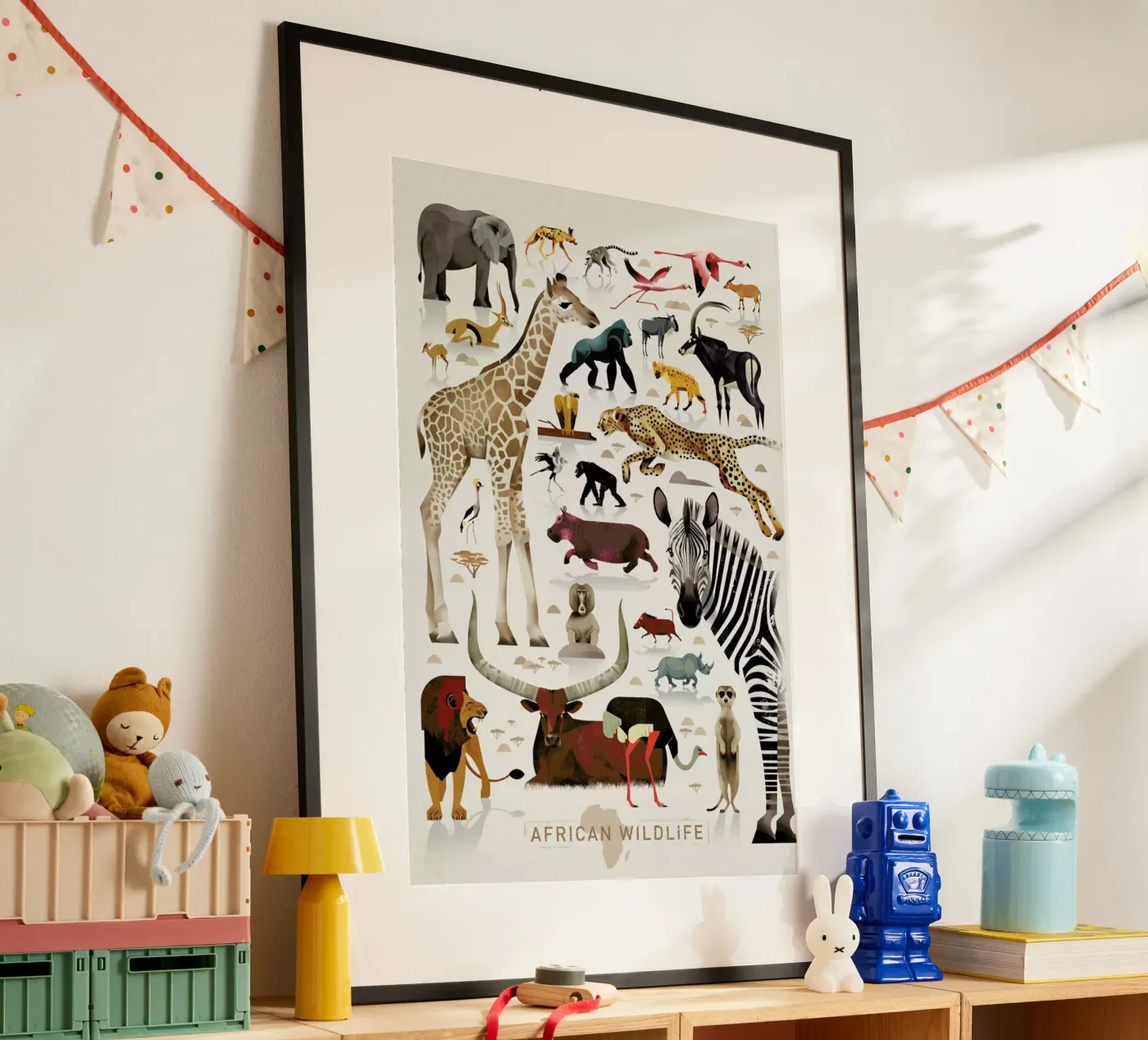 Afrika poster van Dieter Braun