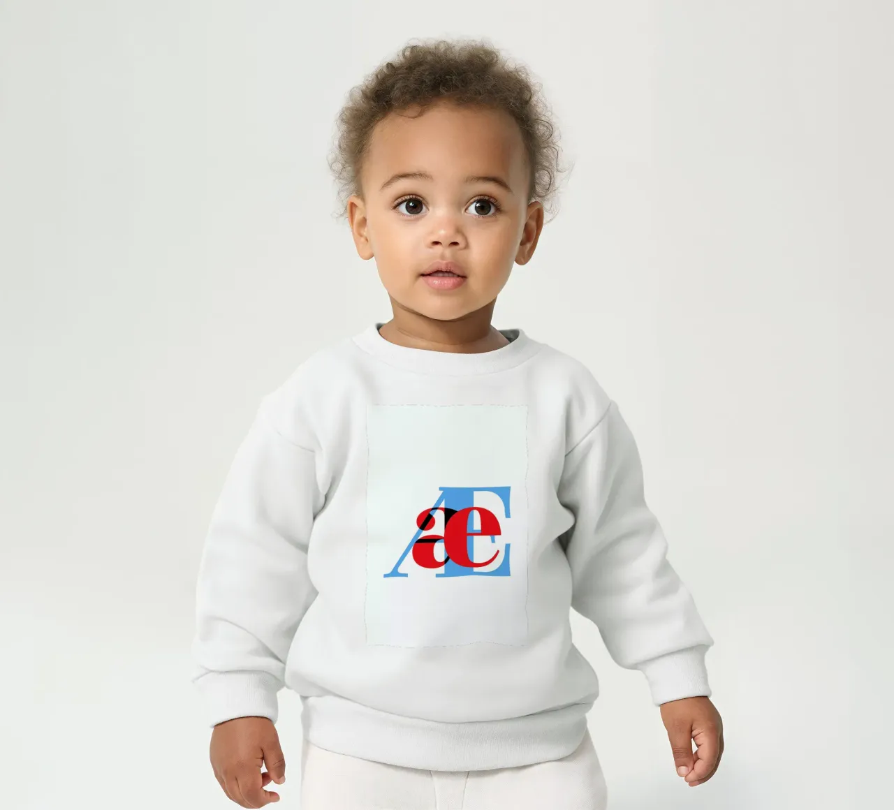 Cyan/Red Æ felpa neonato da Studio One