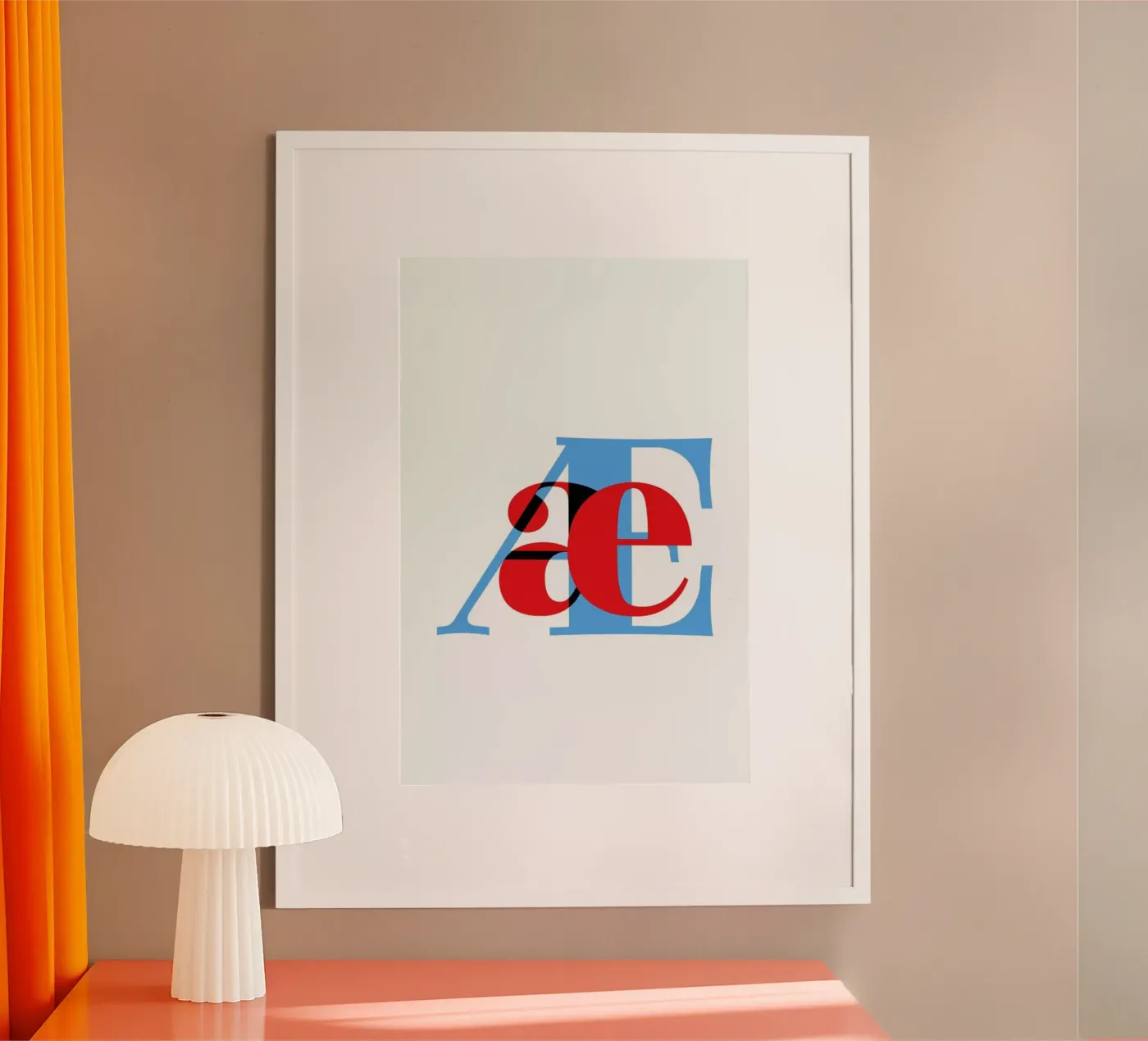 Cyan/Red Æ poster da Studio One