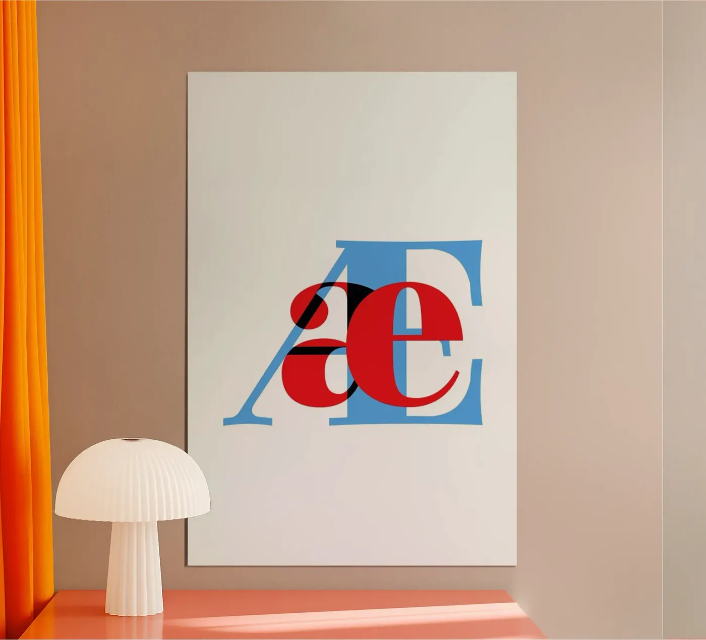 Cyan/Red Æ poster da Studio One