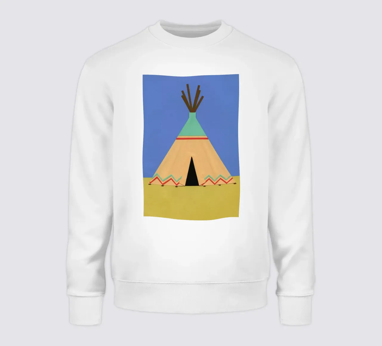 Tipi Green Red felpa da Rosi Feist