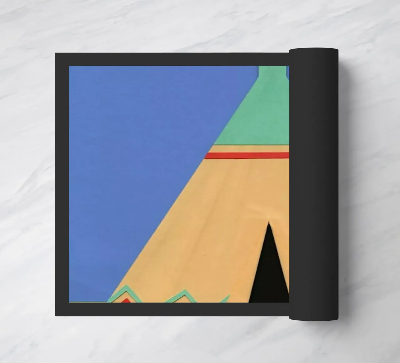 Tipi Green Red zerbino da Rosi Feist