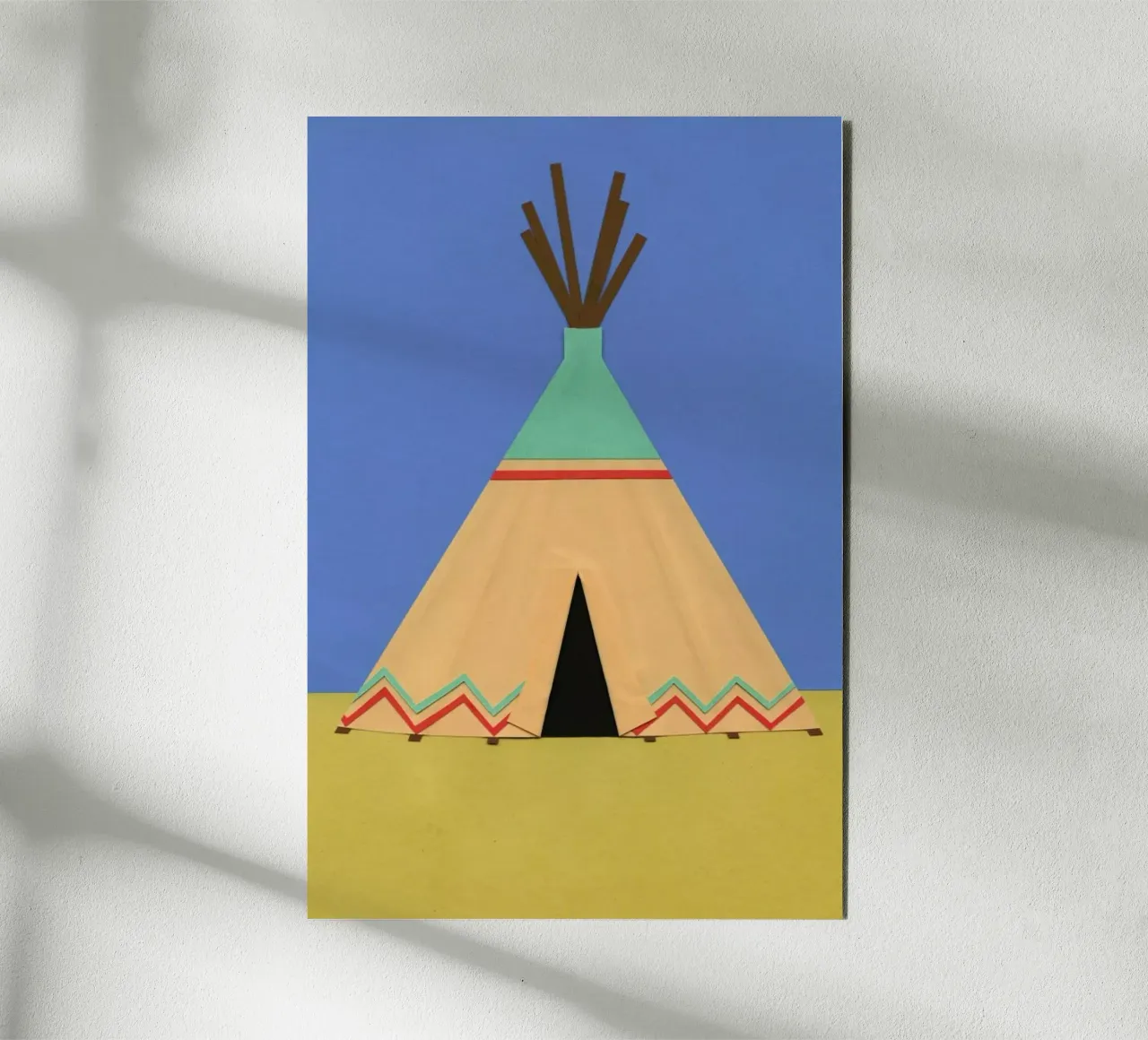Tipi Green Red pannello forex da Rosi Feist