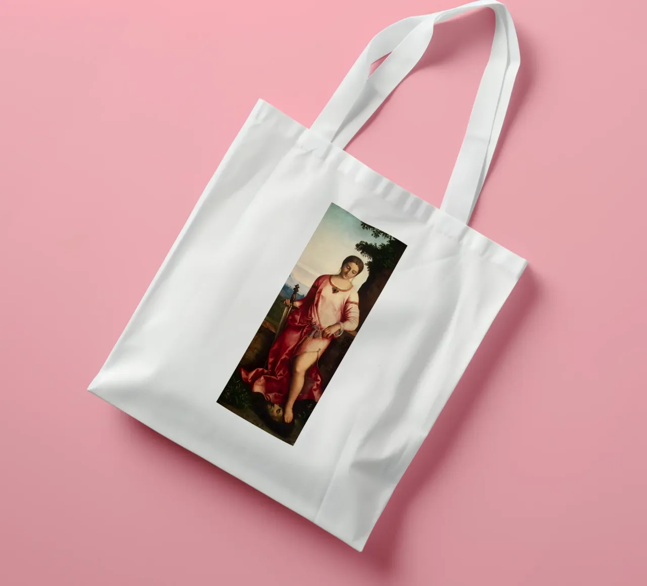 Giorgione - Giuditta borsa in juta da Timeless Artworks